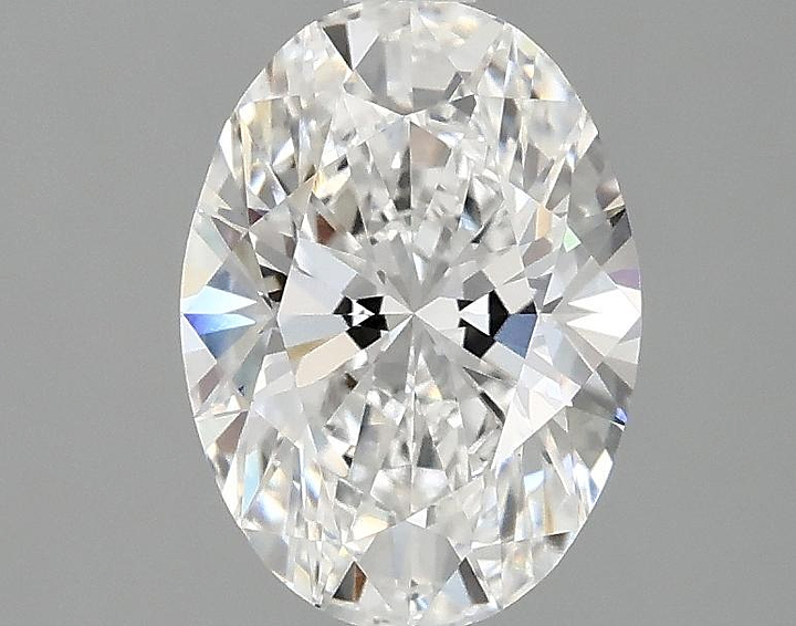 1.54 Carat Oval Shaped Ideal Cut VVS2 IGI Certified Lab Grown Diamond