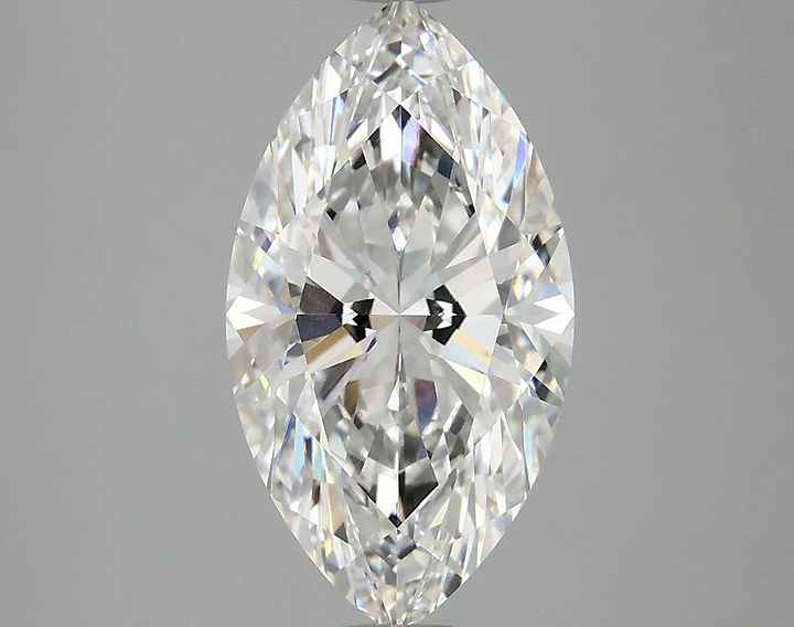 3.08 Carat Marquise Shaped Excellent Cut VS1 IGI Certified Lab Grown Diamond