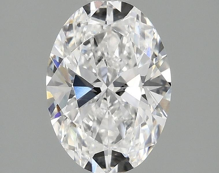 1.5 Carat Oval Shaped Ideal Cut VVS2 IGI Certified Lab Grown Diamond