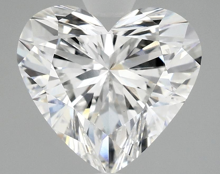 3.08 Carat Heart Shaped Ideal Cut VS1 IGI Certified Lab Grown Diamond