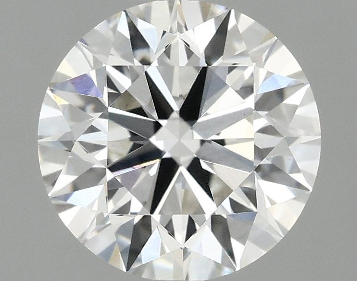 1.43 Carat Round Shaped Excellent Cut VVS2 IGI Certified Lab Grown Diamond