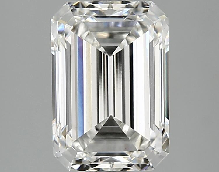 2.86 Carat Emerald Shaped Ideal Cut VS1 IGI Certified Lab Grown Diamond