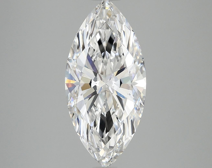 3.04 Carat Marquise Shaped Excellent Cut VVS2 IGI Certified Lab Grown Diamond