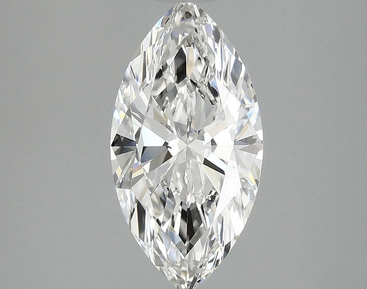 2.0 Carat Marquise Shaped Ideal Cut VVS2 IGI Certified Lab Grown Diamond