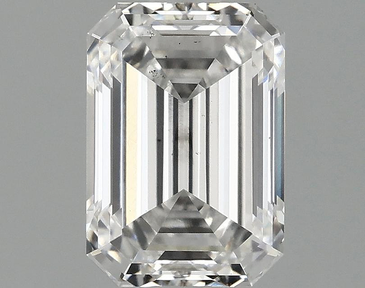 1.54 Carat Emerald Shaped Ideal Cut VS1 IGI Certified Lab Grown Diamond