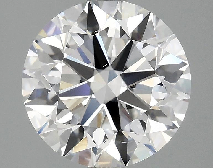 2.95 Carat Round Shaped Excellent Cut VS2 IGI Certified Lab Grown Diamond