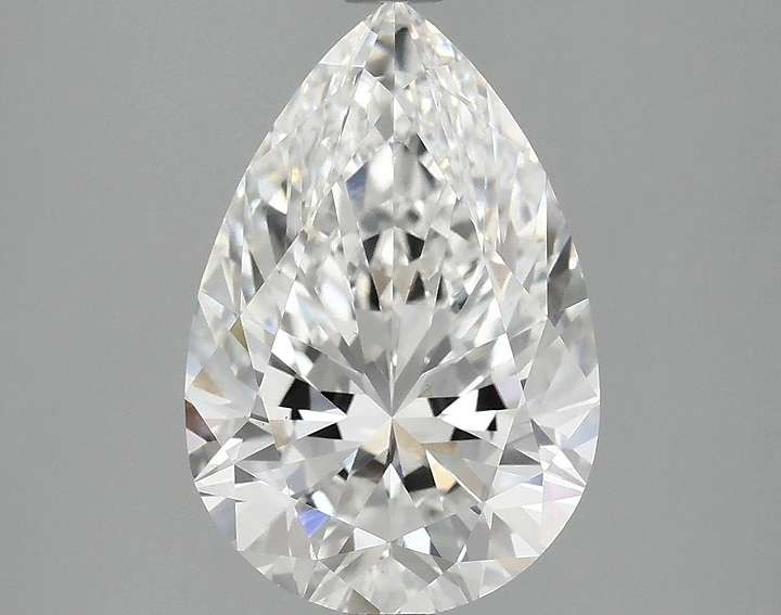 3.93 Carat Pear Shaped Excellent Cut VS1 IGI Certified Lab Grown Diamond