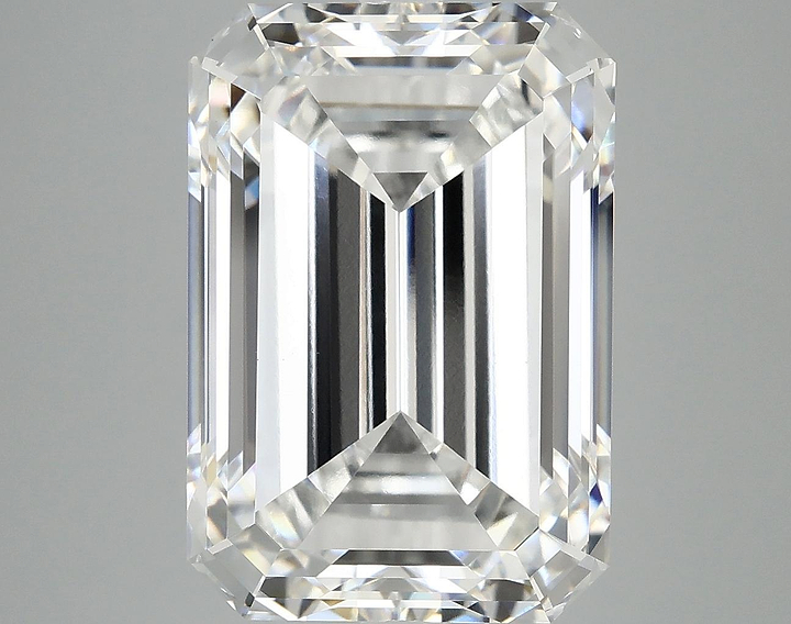 10.58 Carat Emerald Shaped Ideal Cut VS1 IGI Certified Lab Grown Diamond