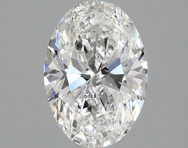 1.49 Carat Oval Shaped Ideal Cut VVS2 IGI Certified Lab Grown Diamond