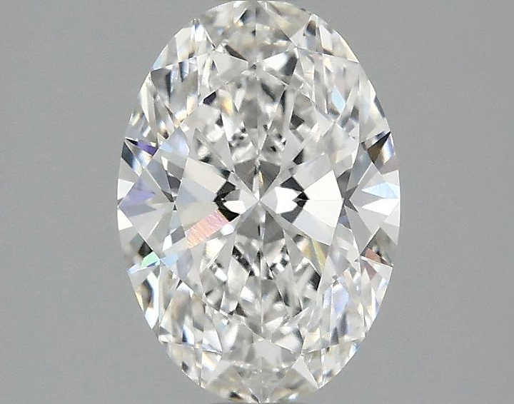 1.58 Carat Oval Shaped Ideal Cut VVS2 IGI Certified Lab Grown Diamond