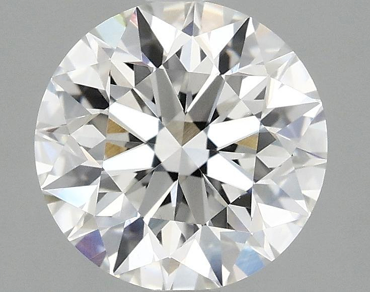 2.07 Carat Round Shaped Excellent Cut VVS2 IGI Certified Lab Grown Diamond