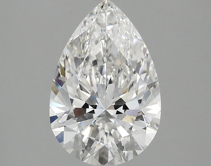 2.05 Carat Pear Shaped Excellent Cut VVS2 IGI Certified Lab Grown Diamond