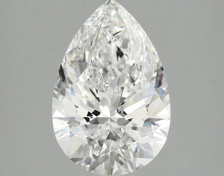 2.43 Carat Pear Shaped Excellent Cut VVS2 IGI Certified Lab Grown Diamond