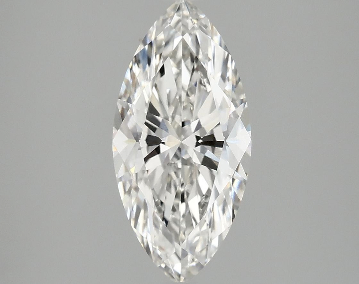 2.0 Carat Marquise Shaped Excellent Cut VVS2 IGI Certified Lab Grown Diamond