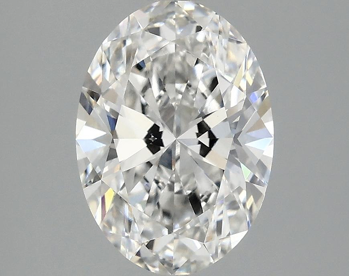 2.1 Carat Oval Shaped Ideal Cut VVS2 IGI Certified Lab Grown Diamond