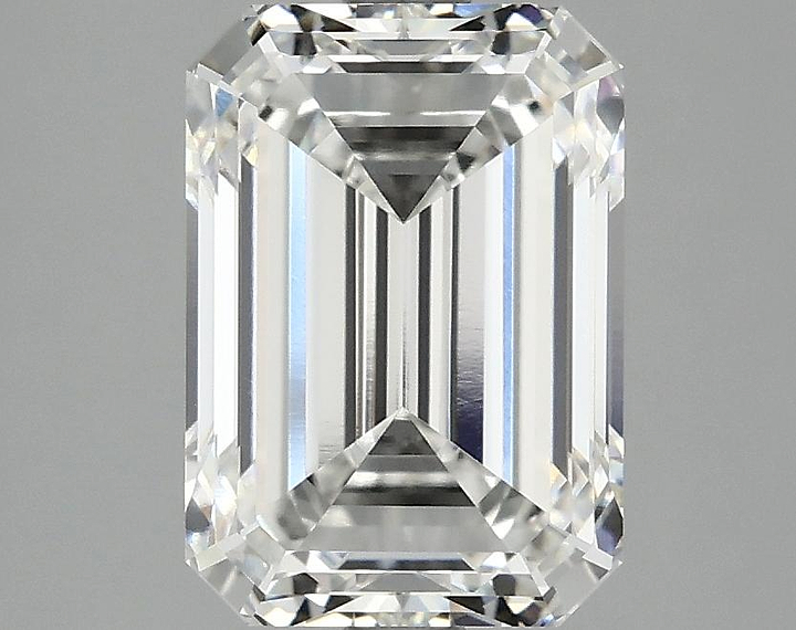 3.07 Carat Emerald Shaped Ideal Cut VVS1 IGI Certified Lab Grown Diamond