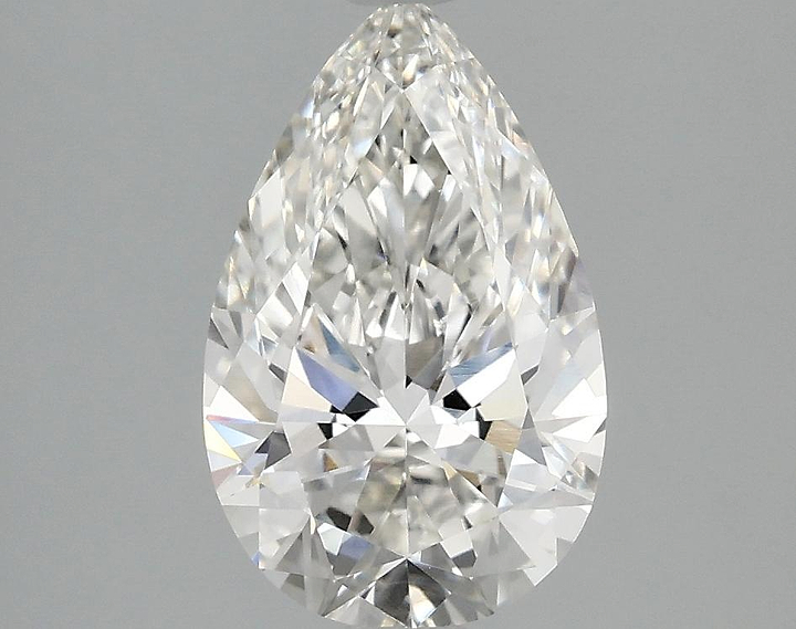 1.84 Carat Pear Shaped Ideal Cut VVS2 IGI Certified Lab Grown Diamond