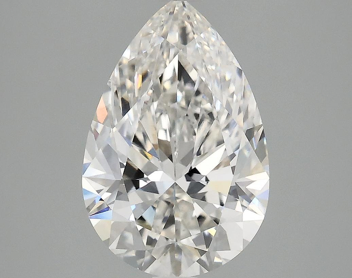3.0 Carat Pear Shaped Excellent Cut VS2 IGI Certified Lab Grown Diamond