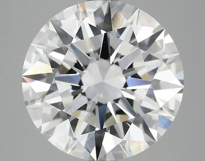 3.96 Carat Round Shaped Ideal Cut VVS2 IGI Certified Lab Grown Diamond