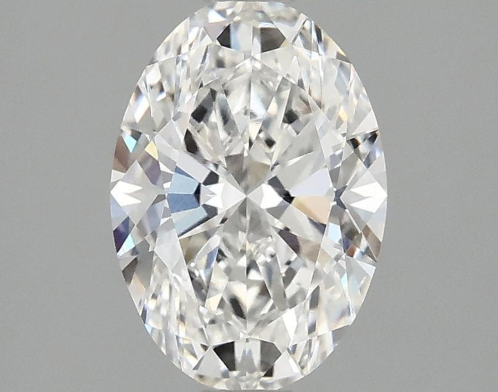 1.59 Carat Oval Shaped Ideal Cut VVS2 IGI Certified Lab Grown Diamond
