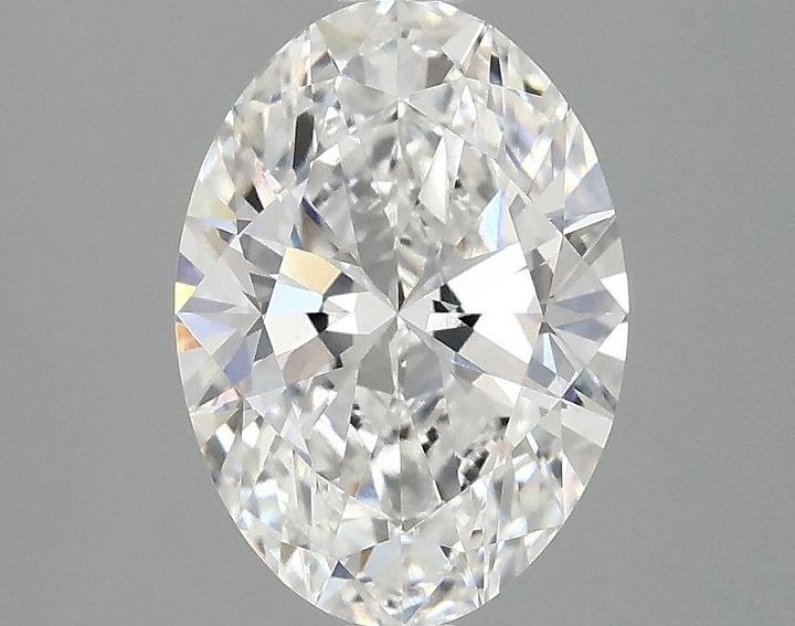 2.05 Carat Oval Shaped Ideal Cut VVS2 IGI Certified Lab Grown Diamond