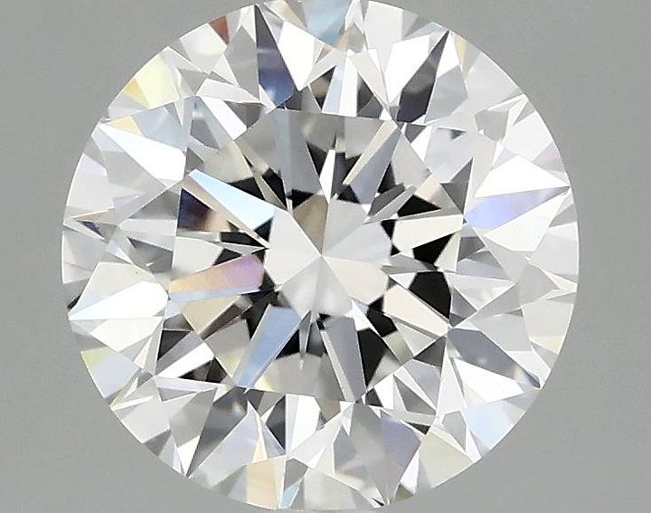 2.07 Carat Round Shaped Excellent Cut VS1 IGI Certified Lab Grown Diamond