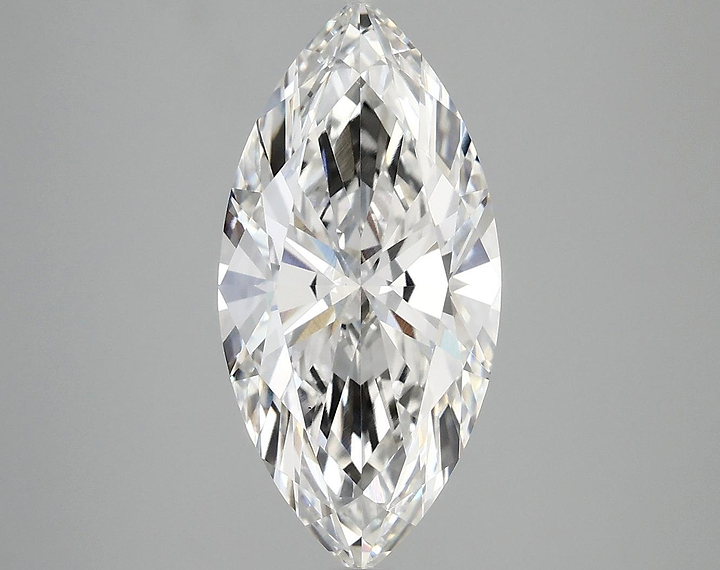 3.02 Carat Marquise Shaped Excellent Cut VS1 IGI Certified Lab Grown Diamond