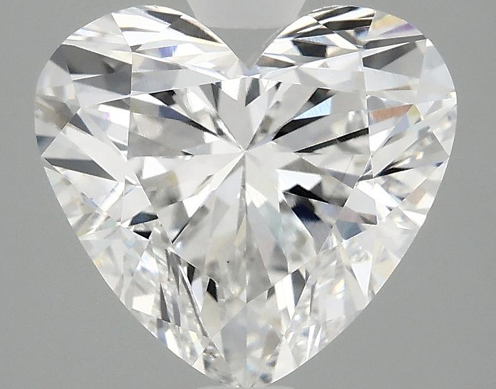 3.02 Carat Heart Shaped Ideal Cut VS1 IGI Certified Lab Grown Diamond