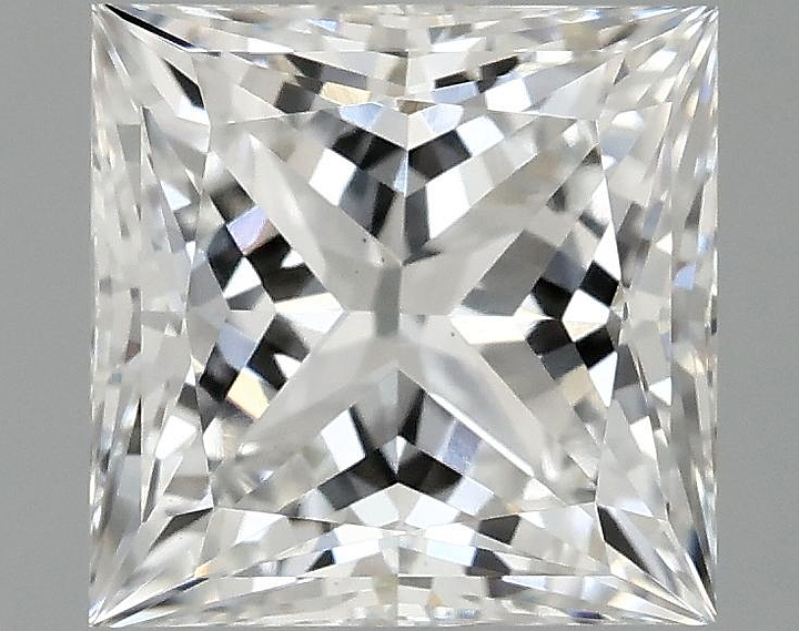1.57 Carat Princess Shaped Ideal Cut VS1 IGI Certified Lab Grown Diamond