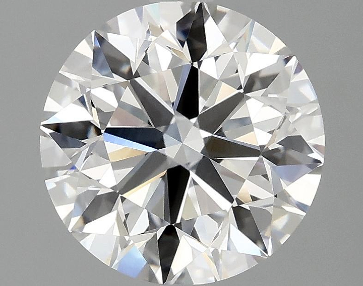 3.06 Carat Round Shaped Excellent Cut VVS2 IGI Certified Lab Grown Diamond