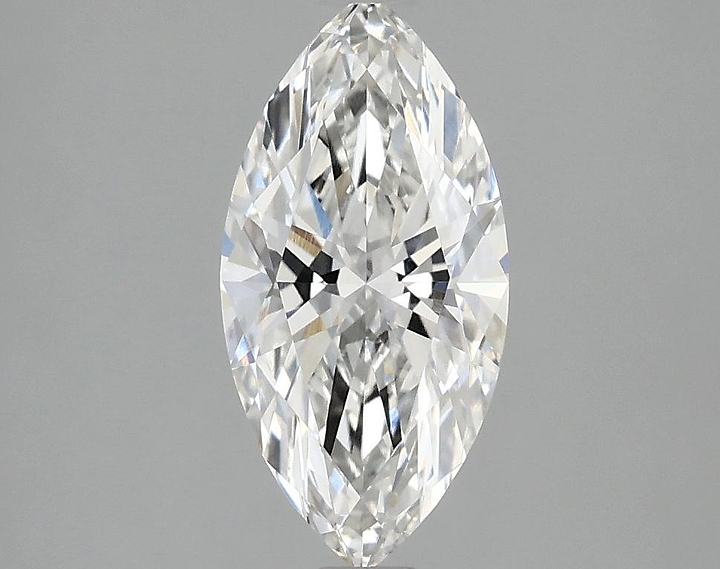 1.29 Carat Marquise Shaped Ideal Cut VVS2 IGI Certified Lab Grown Diamond