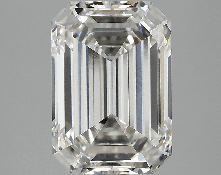 3.01 Carat Emerald Shaped Ideal Cut VS1 IGI Certified Lab Grown Diamond