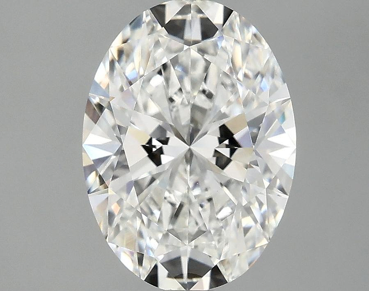 2.52 Carat Oval Shaped Ideal Cut VVS2 IGI Certified Lab Grown Diamond