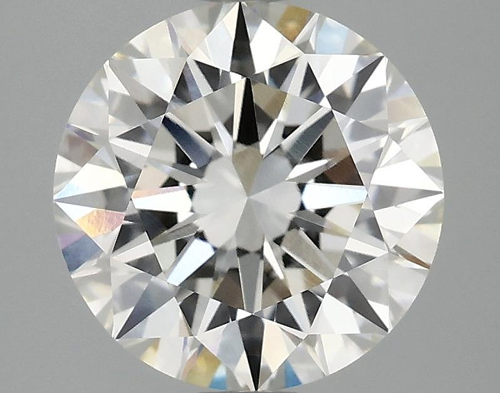 3.02 Carat Round Shaped Excellent Cut VVS2 IGI Certified Lab Grown Diamond