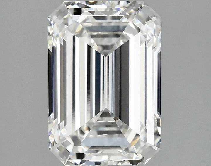 3.17 Carat Emerald Shaped Ideal Cut VS1 IGI Certified Lab Grown Diamond