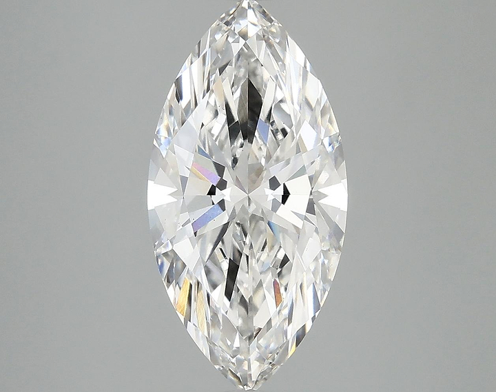 2.97 Carat Marquise Shaped Ideal Cut VS2 IGI Certified Lab Grown Diamond