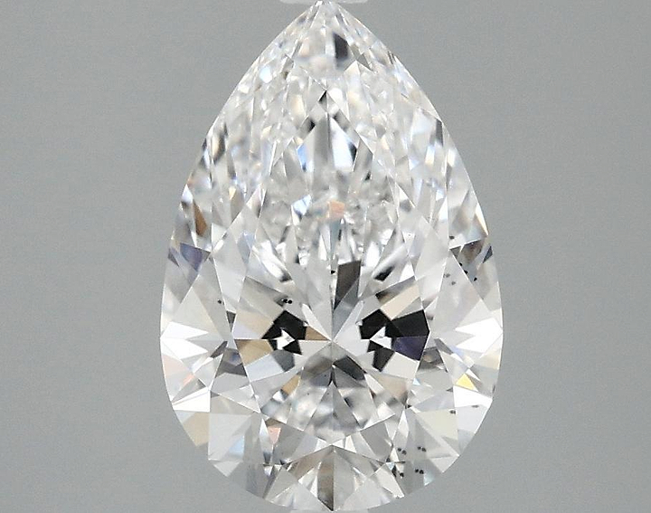 2.1 Carat Pear Shaped Excellent Cut SI1 IGI Certified Lab Grown Diamond