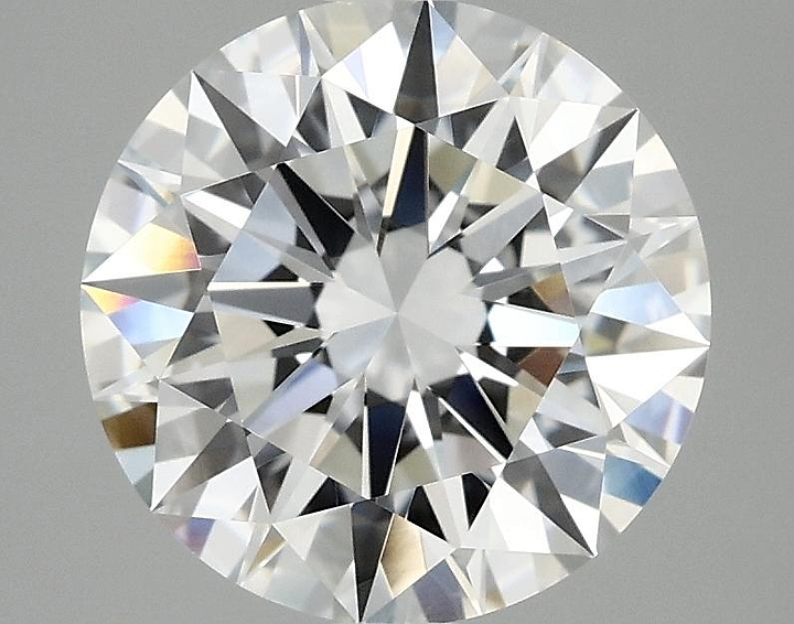 3.06 Carat Round Shaped Ideal Cut VVS2 IGI Certified Lab Grown Diamond