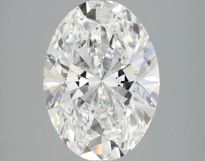 3.98 Carat Oval Shaped Ideal Cut VVS2 IGI Certified Lab Grown Diamond