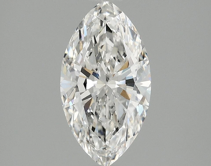 1.47 Carat Marquise Shaped Excellent Cut VVS2 IGI Certified Lab Grown Diamond