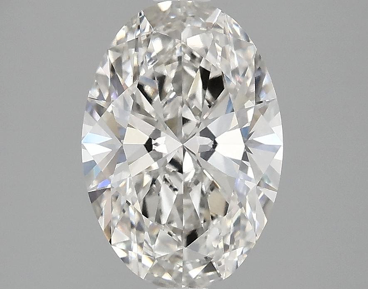 2.05 Carat Oval Shaped Ideal Cut VVS2 IGI Certified Lab Grown Diamond