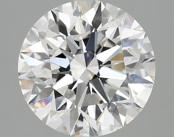 2.58 Carat Round Shaped Excellent Cut VVS2 IGI Certified Lab Grown Diamond