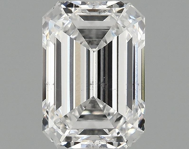 1.09 Carat Emerald Shaped Ideal Cut SI1 IGI Certified Lab Grown Diamond