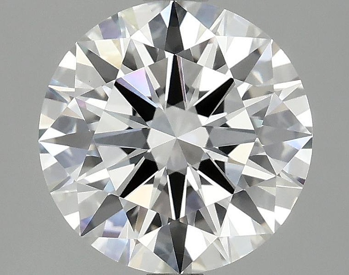 2.55 Carat Round Shaped Ideal Cut VVS2 IGI Certified Lab Grown Diamond