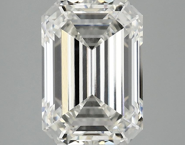 3.1 Carat Emerald Shaped Ideal Cut VS1 IGI Certified Lab Grown Diamond