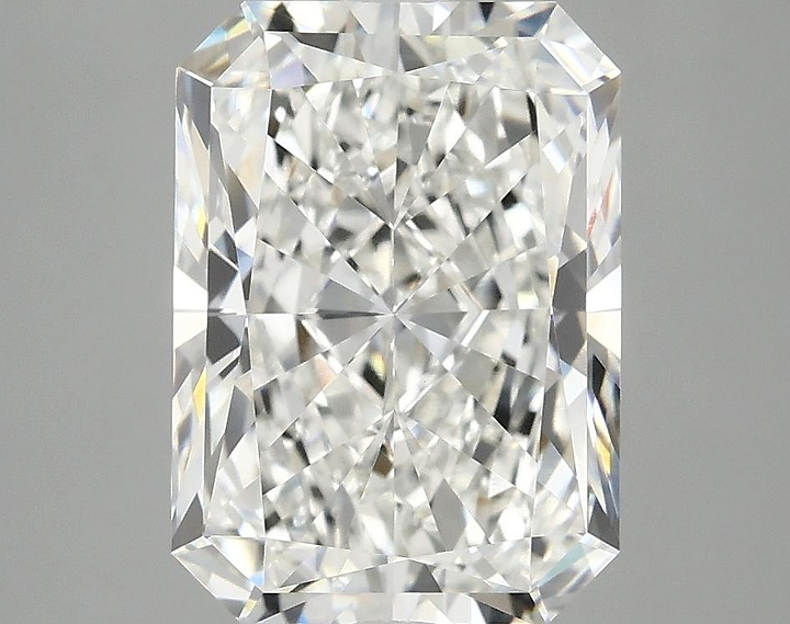 4.08 Carat Radiant Shaped Excellent Cut VVS2 IGI Certified Lab Grown Diamond