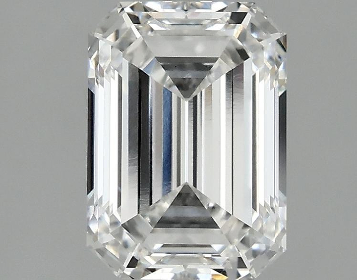 1.98 Carat Emerald Shaped Ideal Cut VS1 IGI Certified Lab Grown Diamond