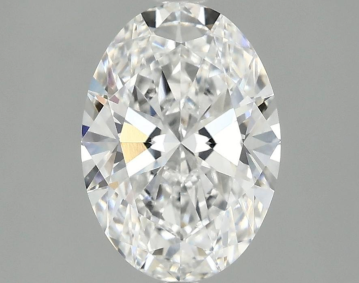 2.05 Carat Oval Shaped Ideal Cut VVS2 IGI Certified Lab Grown Diamond