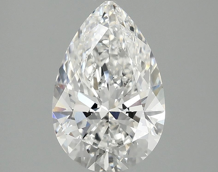 2.08 Carat Pear Shaped Excellent Cut VVS2 IGI Certified Lab Grown Diamond