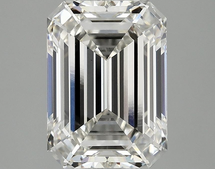 3.1 Carat Emerald Shaped Ideal Cut VS1 IGI Certified Lab Grown Diamond